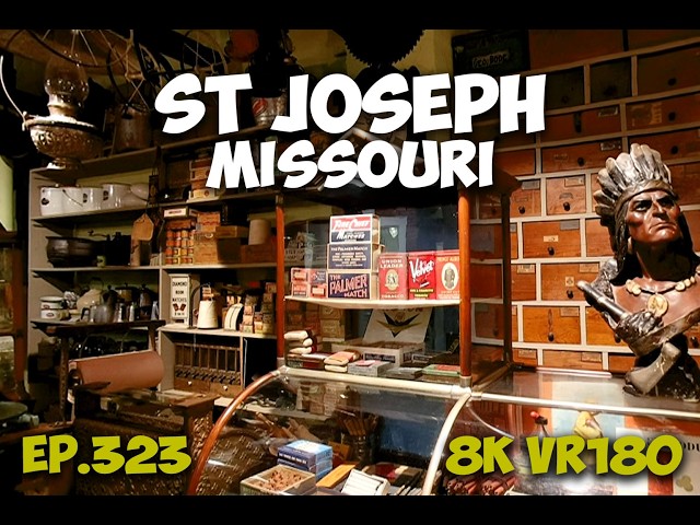 Ep.323 St Joseph Missouri - Part 4 The Patee House BEST Midwest Museum 8K VR180 3D Travel