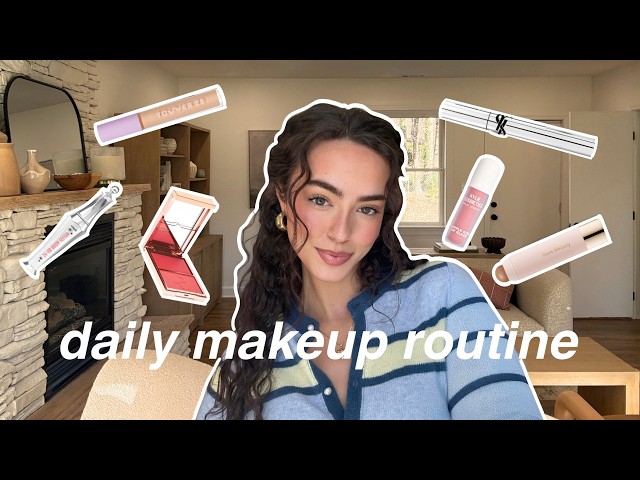 ✨Daily Makeup Routine✨ Glowy, No makeup makeup, bronzed, sunkissed