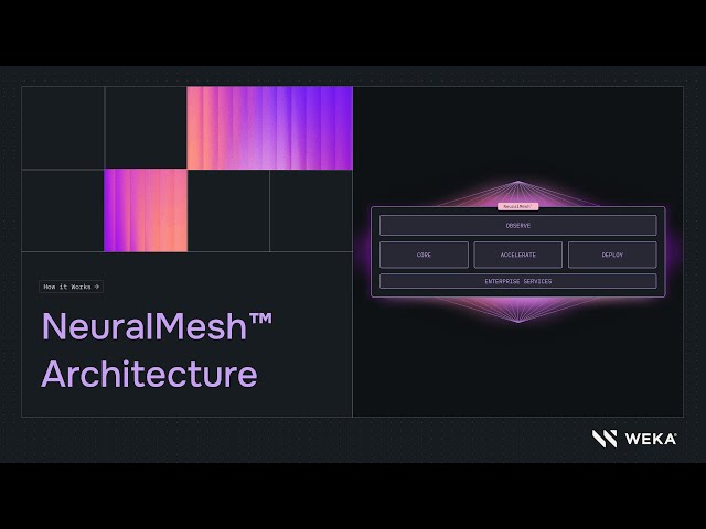 Go Inside NeuralMesh™ by WEKA®: An Architectural Overview