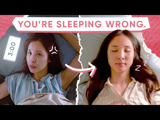 How to SLEEP Better + WAKE UP Feeling Rested (EXPERT tips!) 💤