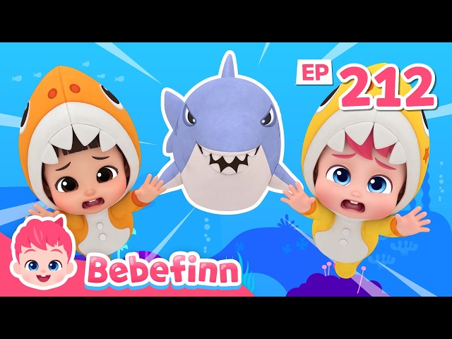 [NEW⭐️] Baby Shark 2 with Bebefinn & Minjee 🦈｜EP212｜Doo Doo Doo｜Bebefinn Songs for Kids