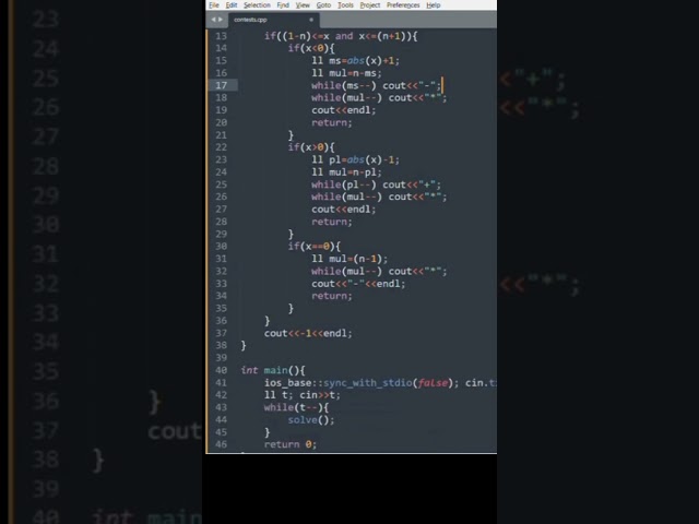 Valid Expression solutions Starters 78 CodeChef Solution | codechef solution