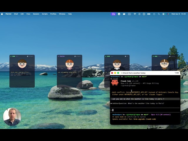 Glimpse - Agent monitoring