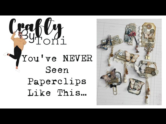 I Turned Paperclips Into Hidden Page Tabs with Dangles (So Different)