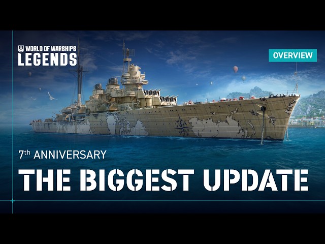 The Biggest Update Ever in World of Warships: Legends