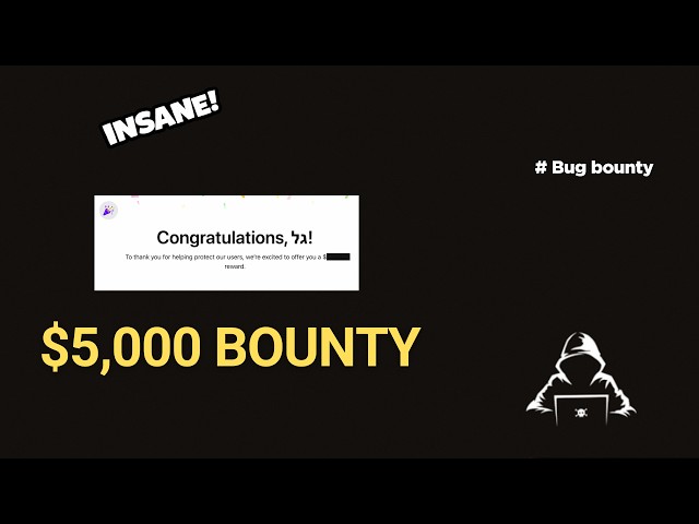 How a Mistake Earned a $5,000 Bug Bounty || Real Target Demonstration