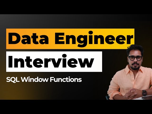 SQL Interview Questions and Answers (2026) | SQL Window Functions