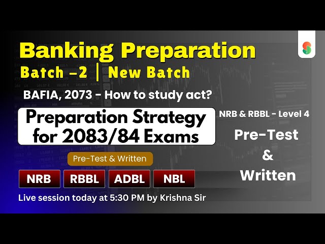 How to study Banking Act   |  Pre-Test & Written paper | #nrb #banking #rbbl
