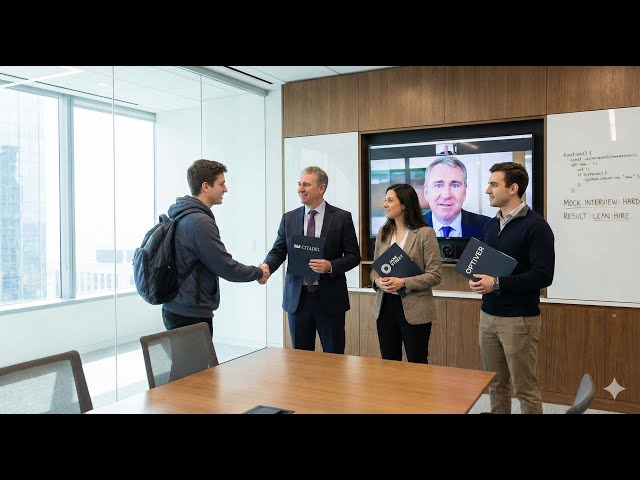 Mock FAANG DSA Interview With New Grad -  Hard Difficulty - Lean Hire