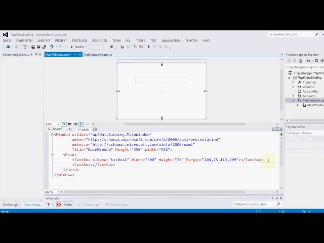 WPF: Data Binding - Example 1