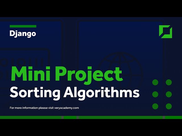 Django Sorting Algorithms - Beginners Project