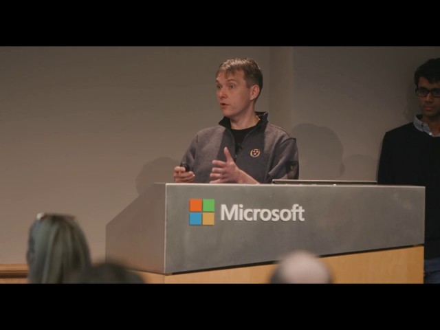 DTML Presentation on Machine Learning, AI & Data Science (MLADS) Conference