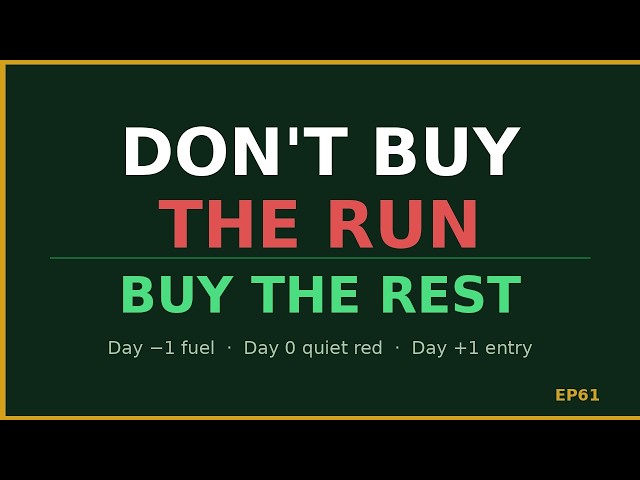 Don't Buy the Day It Runs. Buy the Day After It Rests.