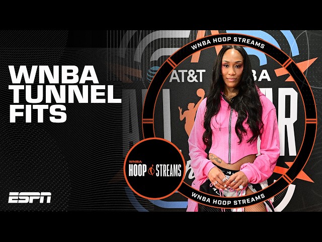 Top WNBA All-Star Tunnel Fits Revealed!! | WNBA