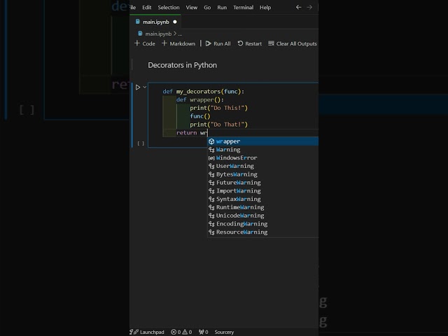 Decorators in Python #shorts #ytshorts #youtubeshorts #viralshorts