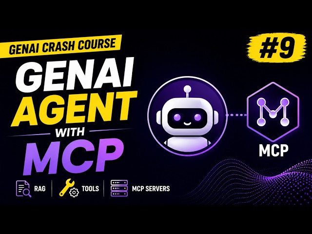 Build a GenAI Agent with MCP | Model Context Protocol Explained
