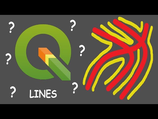 HOW TO CREATE & EDIT LINES - QGIS