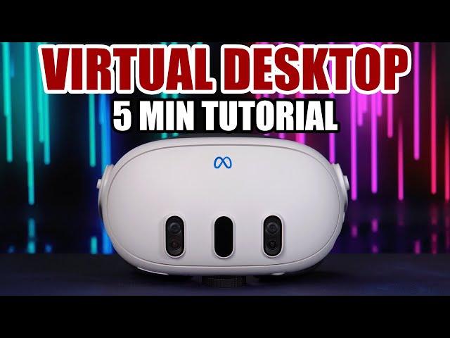 Quest 3 Virtual Desktop Tutorial and PCVR Setup in Under 5 Minutes