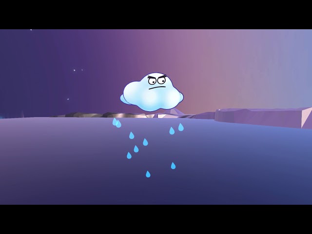 High Fidelity - By Psychokinesis a Physic turns a Cloud into a Square Cloud in VR