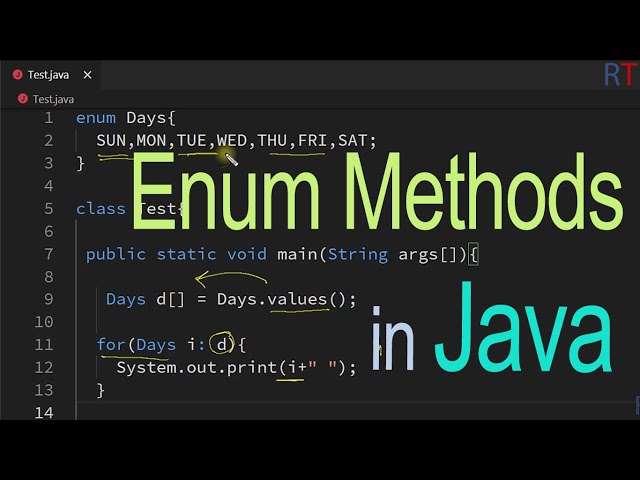 Java-53- Enum Methods in Java || Java Programming