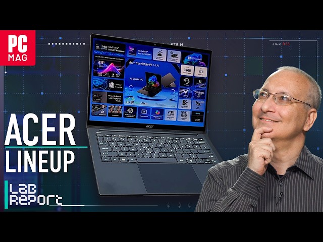 Acer Has a Laptop for EVERYONE at Computex: Ultralights, 3D V-Cache, 18-Inch Monsters | Lab Report