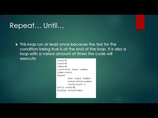 Introduction to Pseudocode