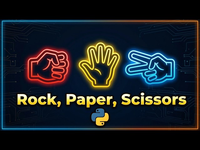 Build Rock Paper Scissors Game in Python | Beginner Python Project