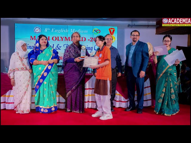 8th English Medium Math Olympiad Final Round Prize Giving Part 11