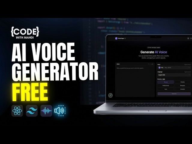 Building 11labs clone using React JS & Fish Audio!