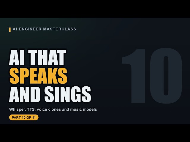 Speech AI Explained: Spectrograms, Whisper, Voice Cloning