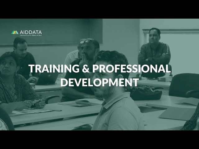 AidData Training Overview