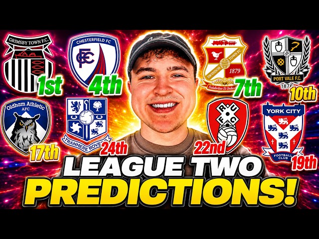WHO GETS PROMOTED & RELEGATED? | My League Two Predictions (26/27)
