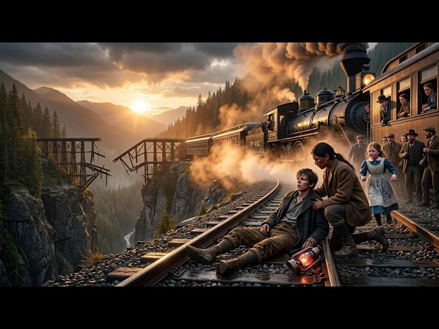 The Town Called Him a Liar… Until He Stood on the Railway Tracks Holding a Burning Lantern