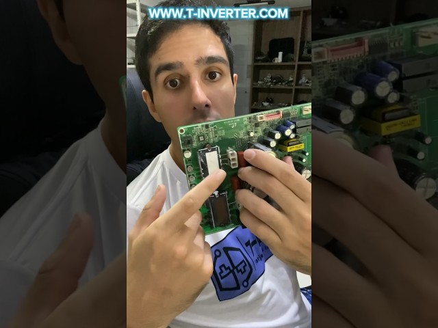 What voltage reaches the inverter compressor?