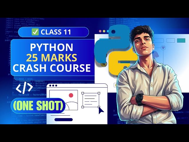 Class 11 Informatics Practices Python One Shot | All Concepts + Programs | CBSE 2025
