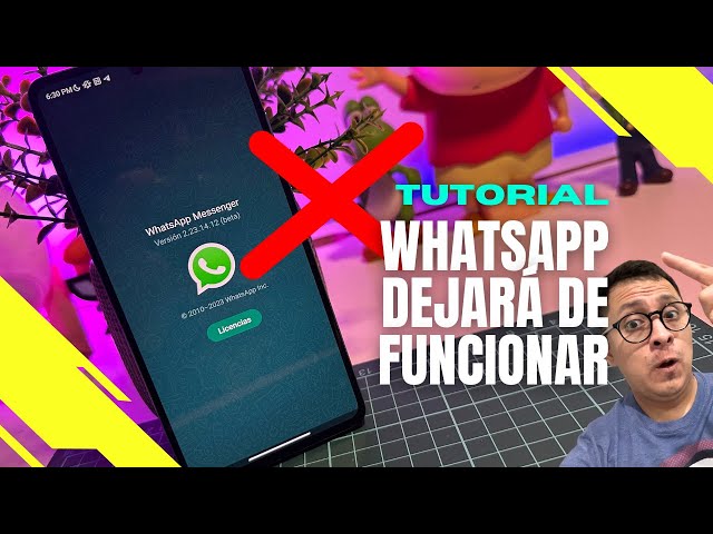 WHATSAPP WILL NOT WORK on these phones TOMORROW (Tutorial 2023) ✅