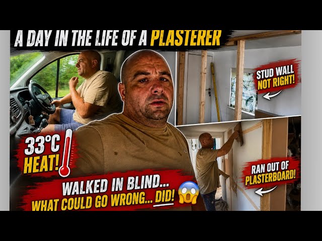 I Walked Into This Plastering Job Blind… BIG Mistake! 😳 