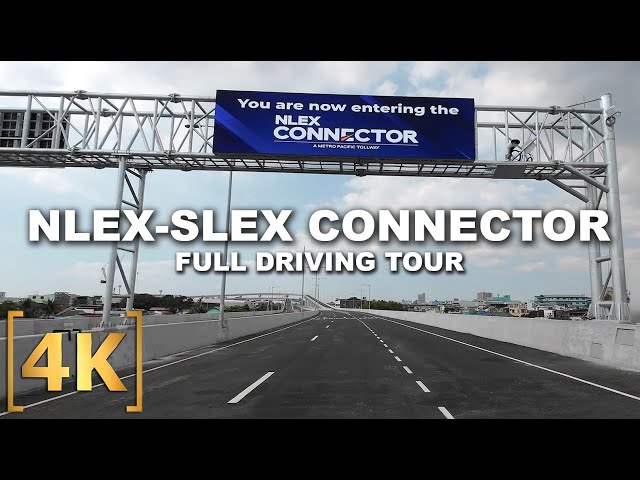 NOW OPEN! The New NLEX Connector Road -The Alternative to Skyway! Caloocan-España-NLEX Driving Tour