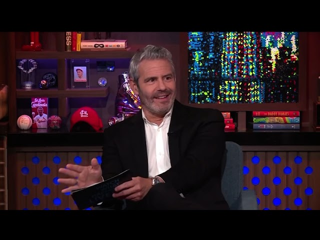 Andy was NOT happy with that answer #wwhl #happyengagement #bravoandy