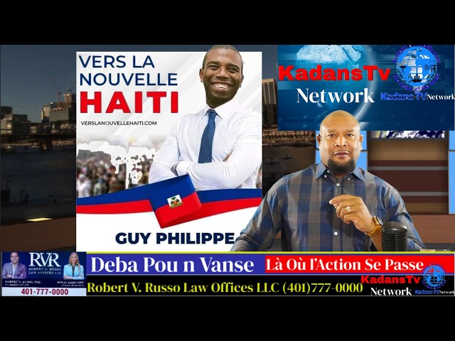 KLAS POLITIK LA PANIKÉ AKÈY SENATÈ GUY PHILIPPE JWENN LAN MEN LAJENÈS AK DIASPORA
