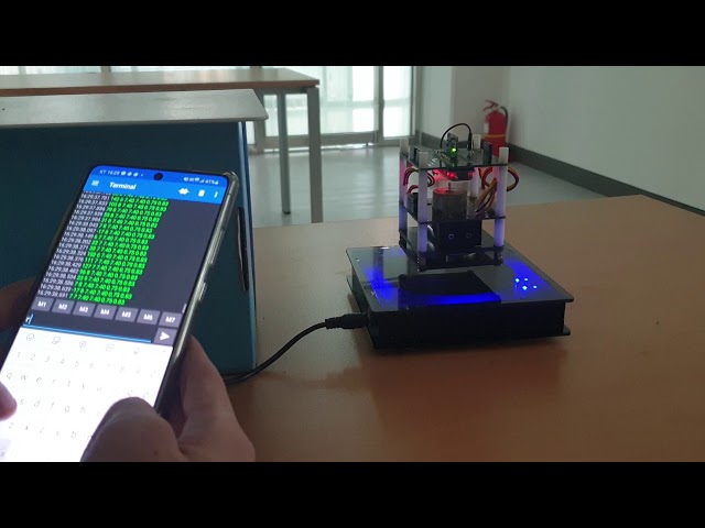 Satellite control project - rotating with PID controller