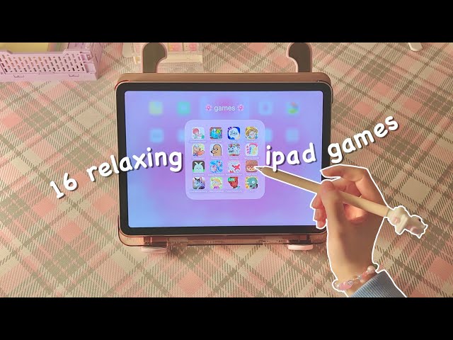 16 ipad games ‧₊˚🧸⊹♡ | free & cozy |