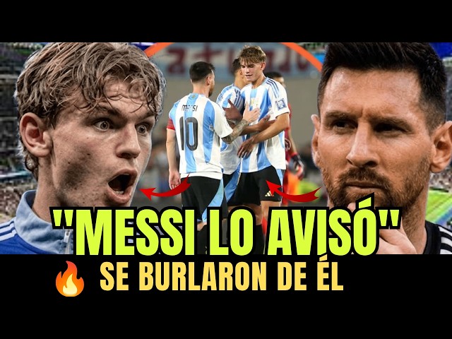 🚨PRENSA MUNDIAL EN SHOCK: ¡MESSI LO AVISÓ HACE TIEMPO Y NICO PAZ ACABA DE DEMOSTRARLO!