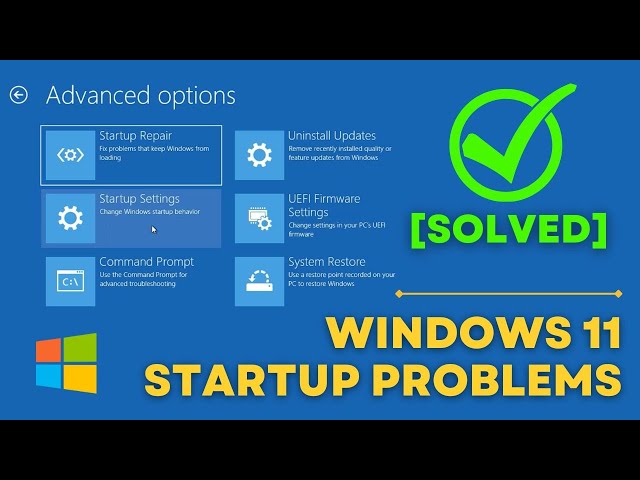*STARTUP REPAIR WINDOWS 11 | HOW TO FIX AUTOMATIC REPAIR LOOP PROBLEMS IN WINDOWS 11 [2025]