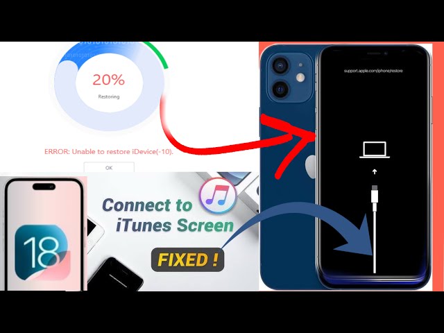 How to Fix iPhone Stuck on iTunes Logo 😱I have Found the Solution for 3utools error 20% All iPhone 🔥