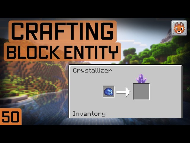 NeoForge Modding Tutorial - Minecraft 26.2: Crafting Block Entity | #50