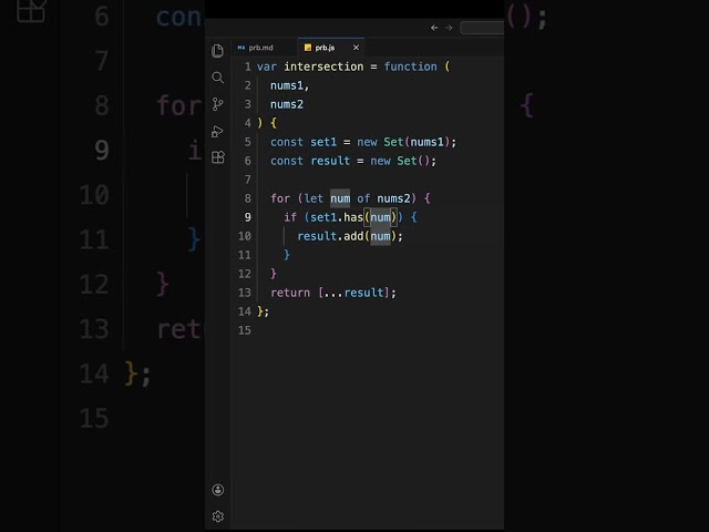 Day 29/30 | Intersection of Two Arrays | JavaScript DSA 🔥