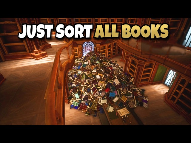 Sorting a Magical Library and It's Oddly Satisfying!