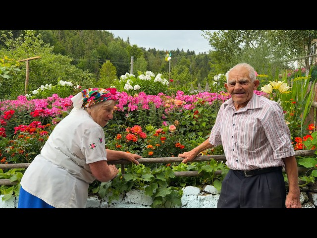 How an Elderly Carpathian Couple Keeps Old Mountain Traditions Alive 🌿❤️