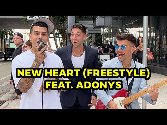 Crash Adams - New Heart Freestyle Feat.  @Adonys10official  (Official Lyric Video)